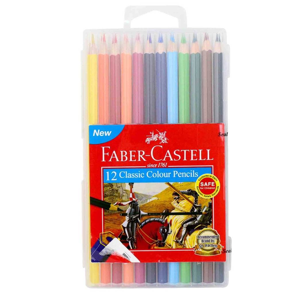Faber Castell Colour Pencil Classic 12L In SlimFlexi Case 115890
